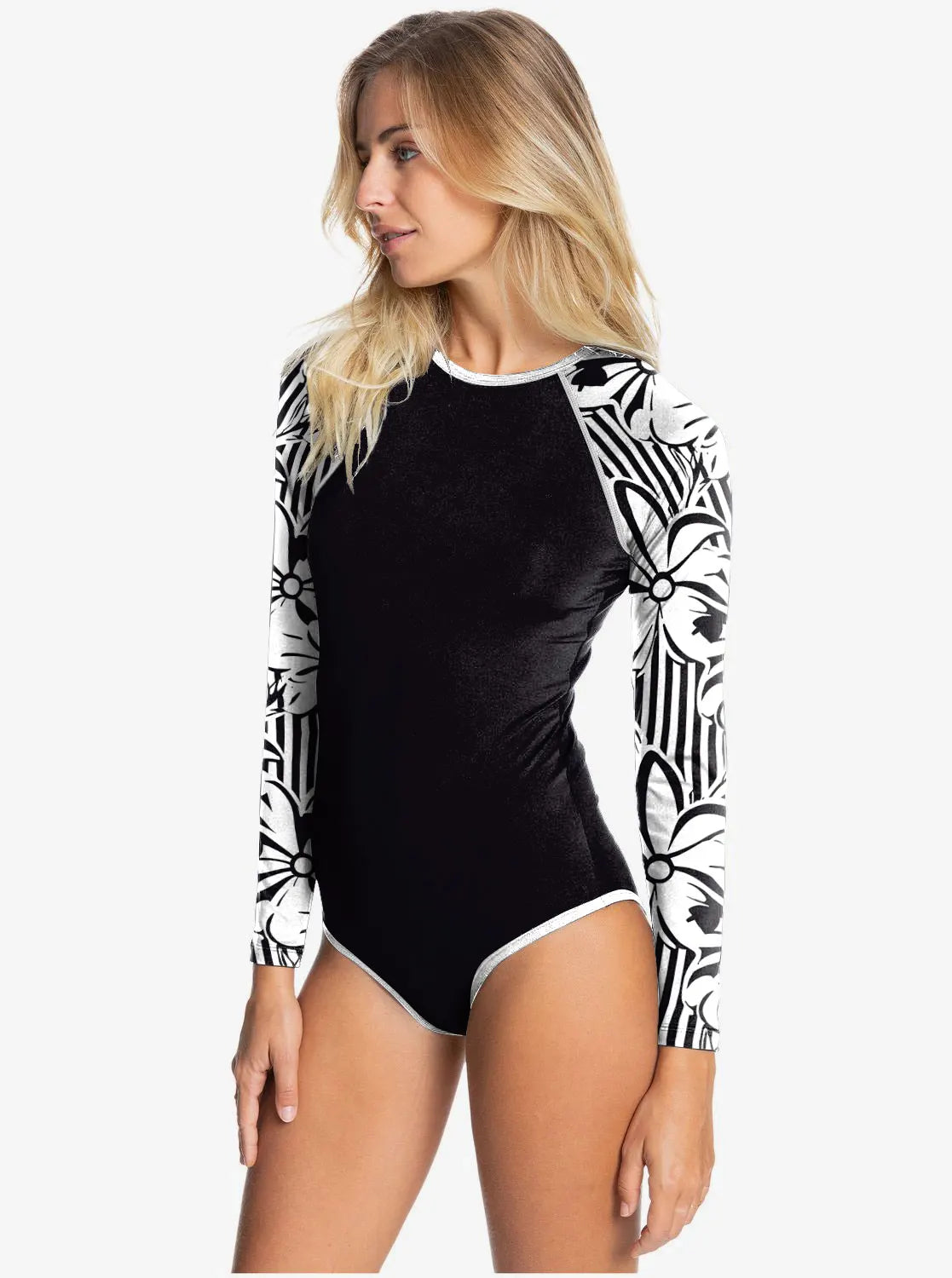 Long Sleeve Swimwear One-piece Surfing Swimsuit