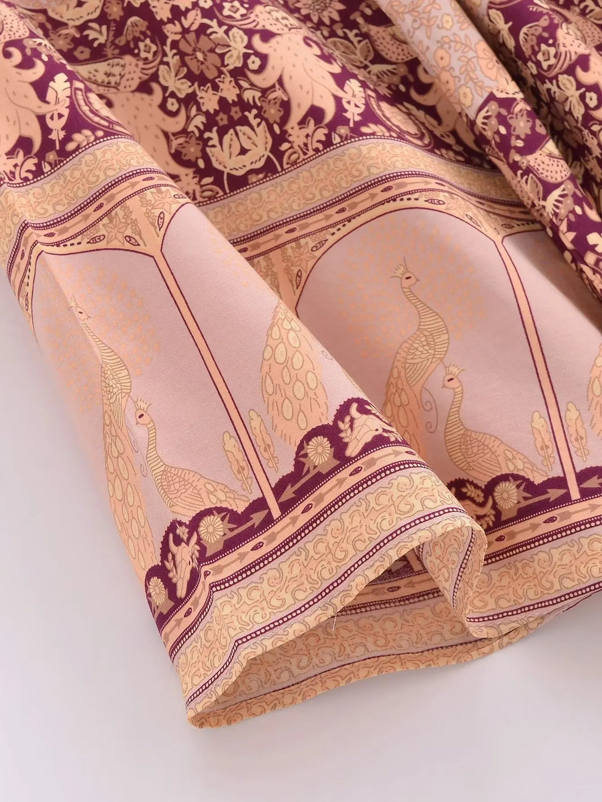 Farrah's Boho Short Kimono Robe