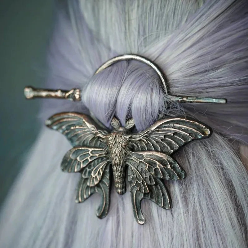 Luna Moth Hair Stick
