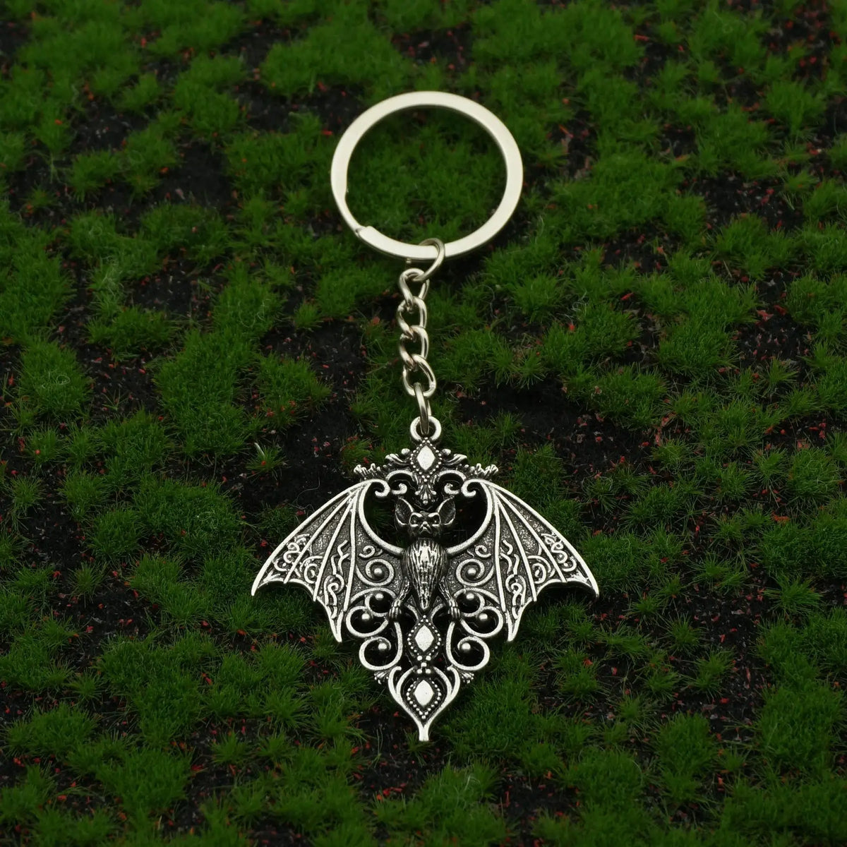 Victorian Bat Keyring