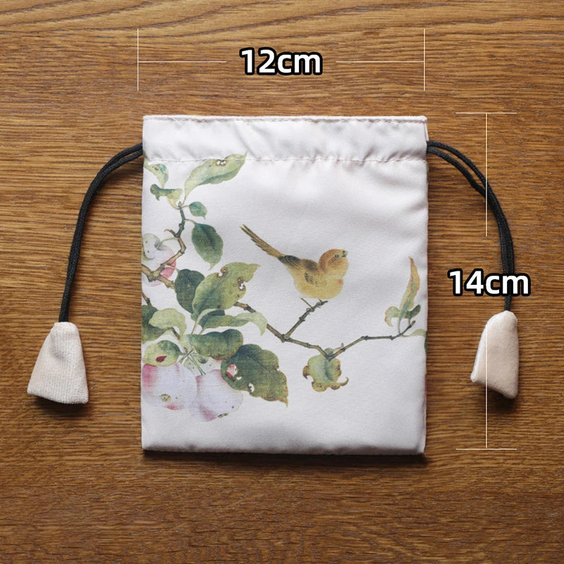 Small Cotton Jewellery Bag Small Things Organiser