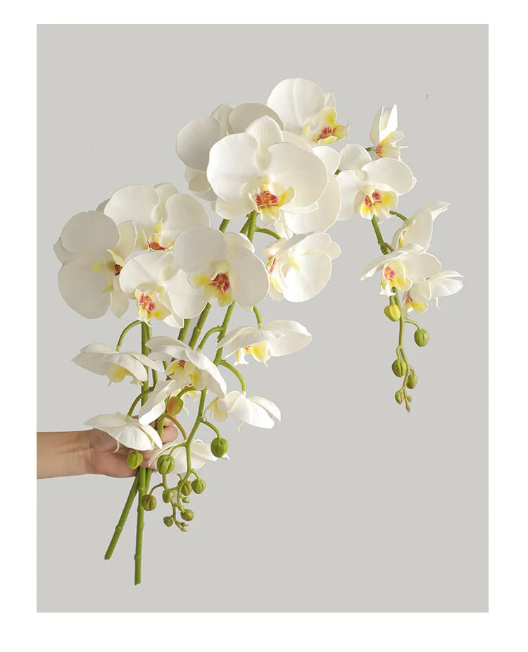 1 Stem Artificial Moth Orchid Butterfly Flower
