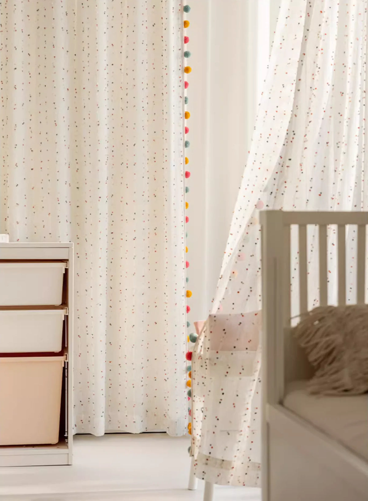 Confetti Cotton Linen Curtains