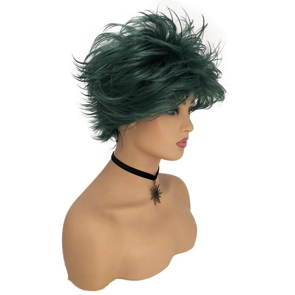 Ocean Green Short Cosplay Wig