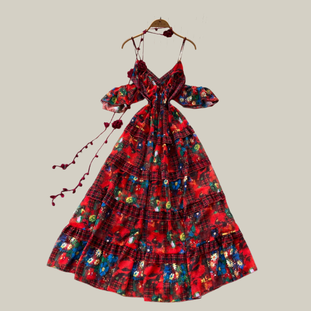 Fiesta Plaid Dress