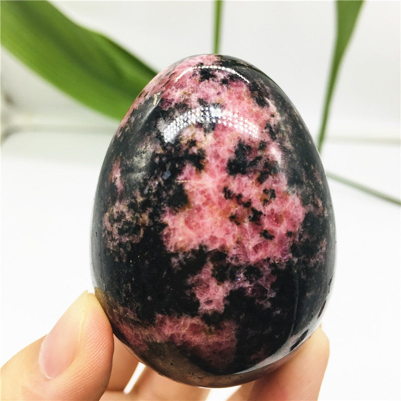 Natural Plum Blossom Pink Tourmaline Crystal Healing Stone