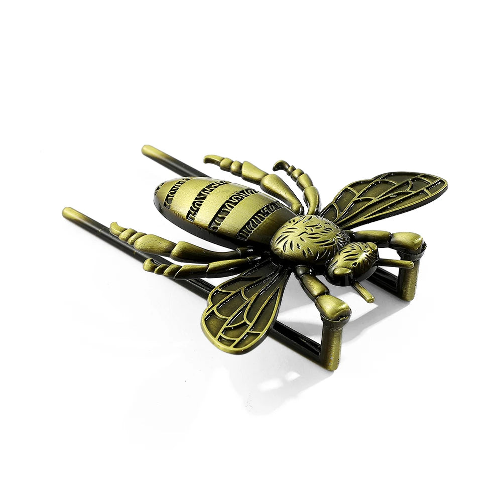 Bronze Metal Book Clips Bee Dragon Rose Sunflower Bookmark
