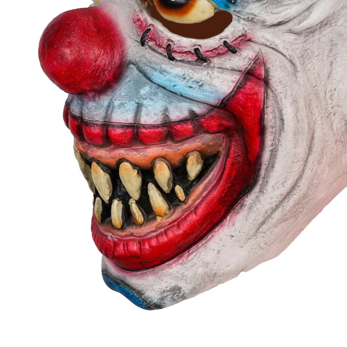 Horror Red-Haired Clown Latex Mask Halloween Props Costumes