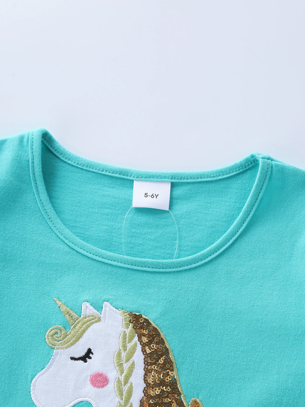 Girls' Long Sleeve Unicorn Dresses
