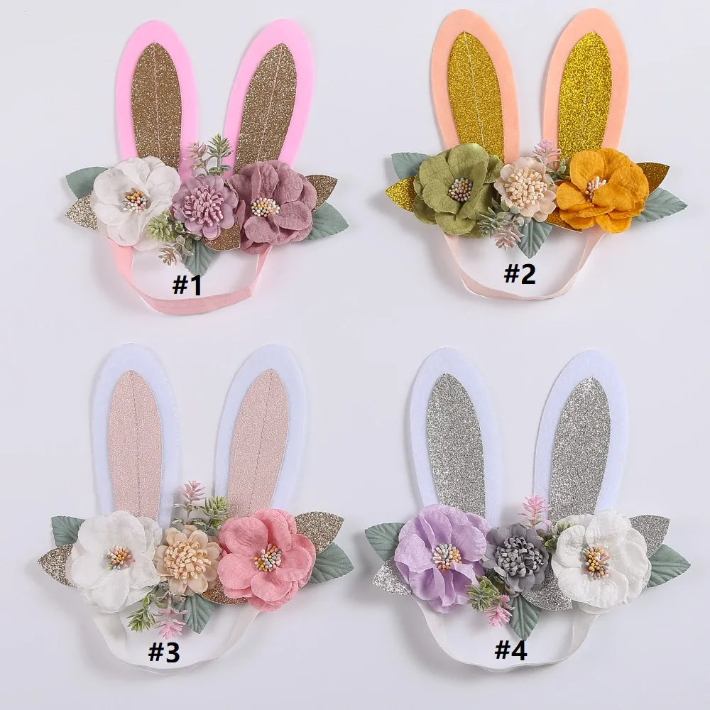 Easter Baby Bunny Headbands Rabbit Ear Newborn Photography Props