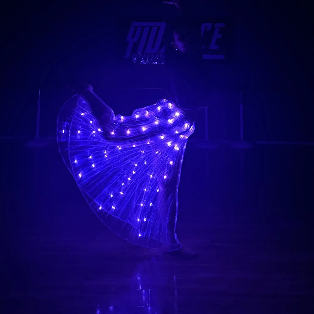 LED Light Up Party Skirt for Adults Dance Performance Wear