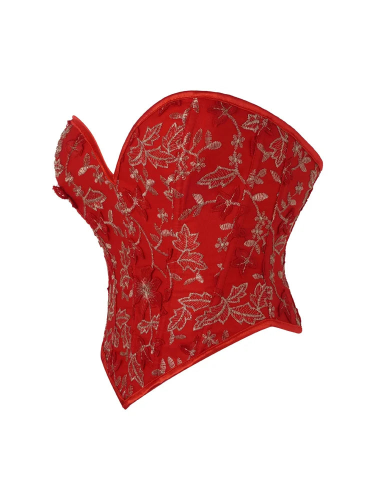 Golden Swan Overbust Corsets Bustiers
