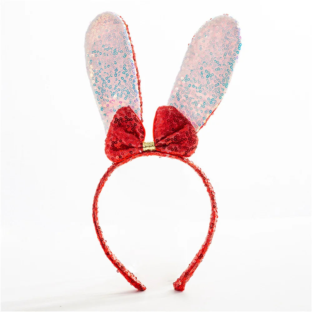 Sparkly Easter Bunny Headbands