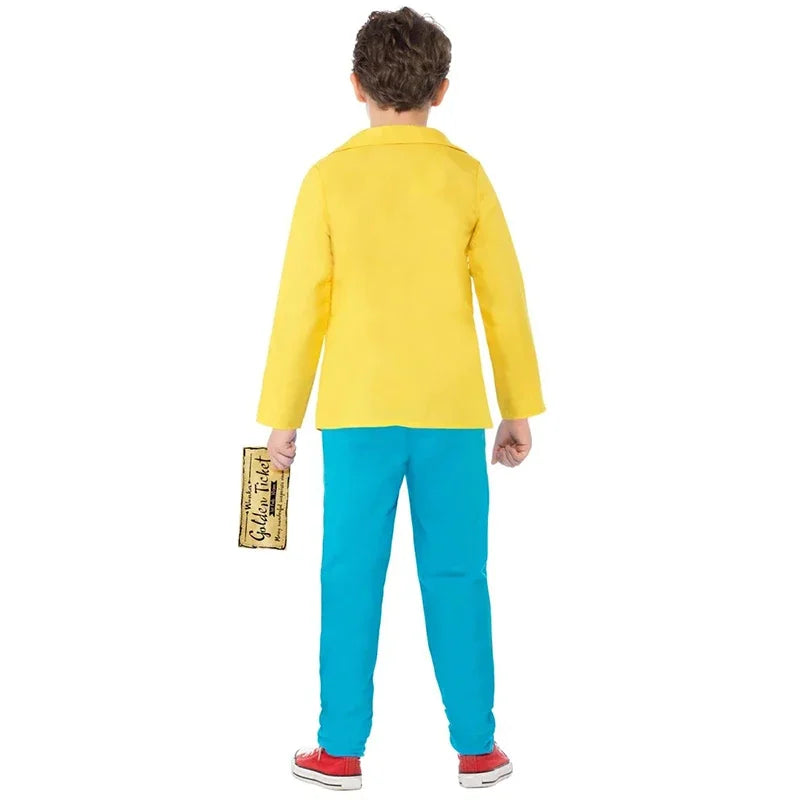 Willy Wonka Charlie and the Chocolate Factory Oompa Loompa Cosplay Book Week Halloween Costumes