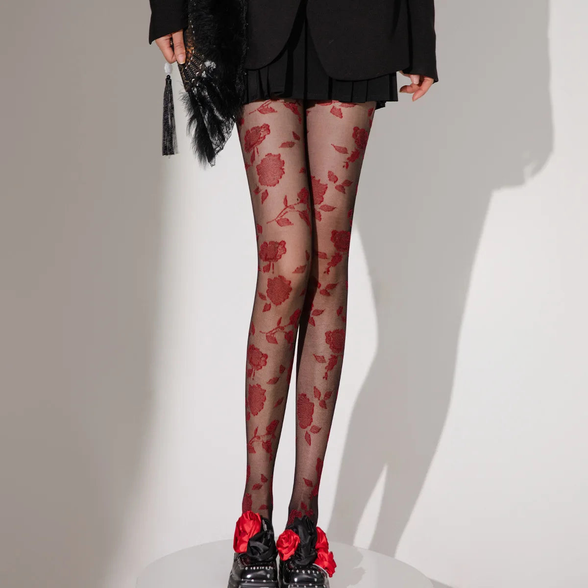 Vintage Rose Pantyhose