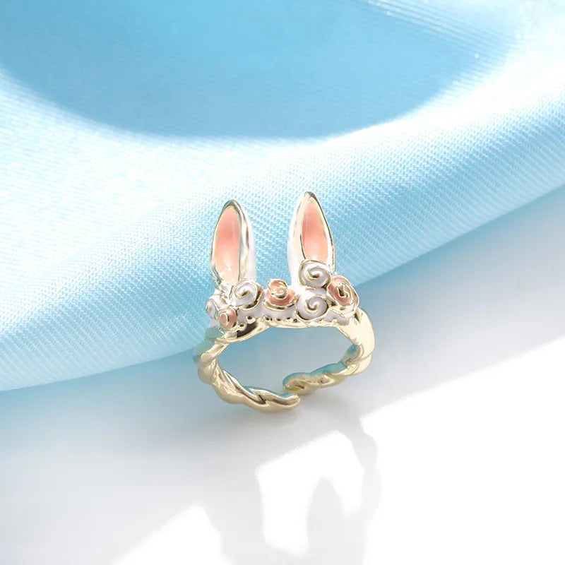 Sweet Rabbit Easter Gift Bunny Ear Ring