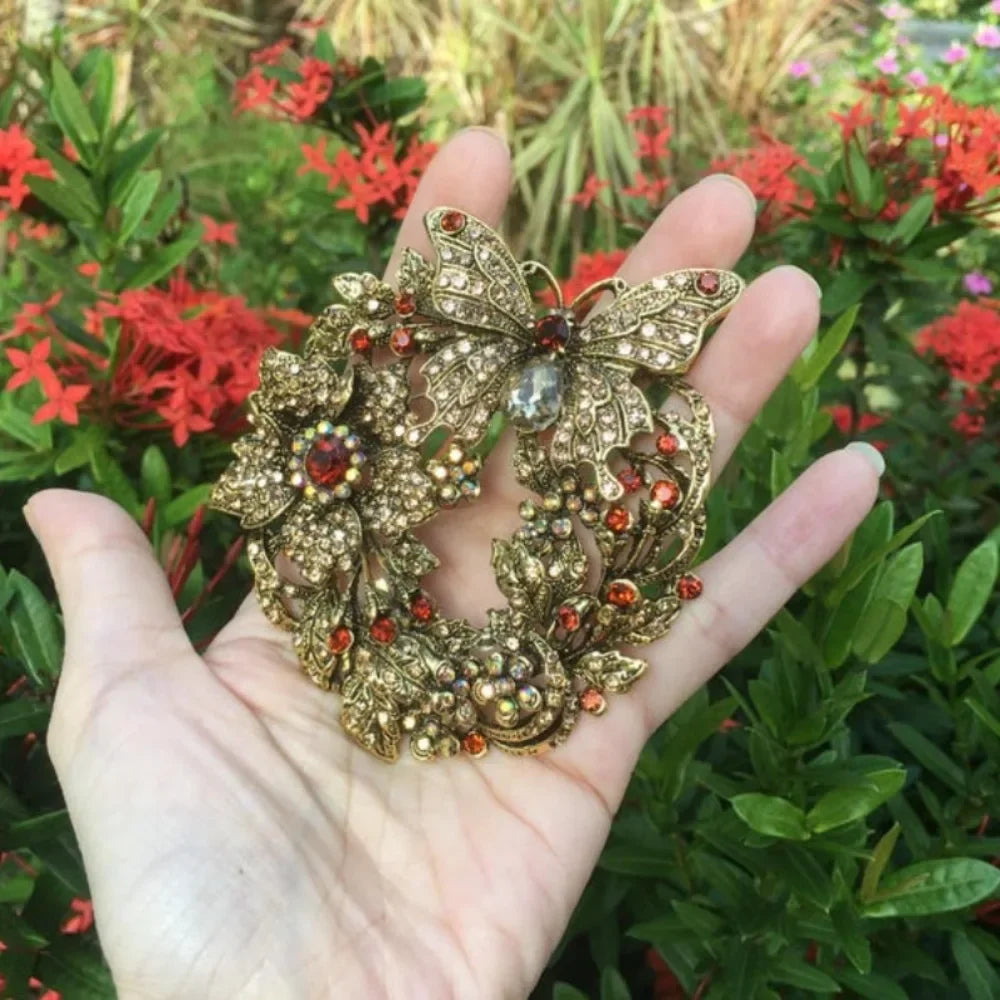 Butterfly Bouquet Brooches