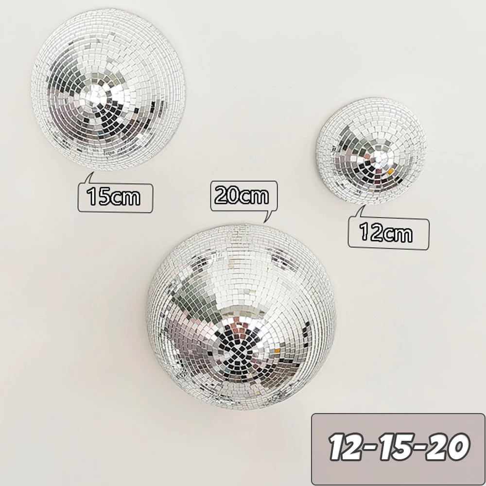 Wall Disco Mirror Ball Home Decor Wall Art