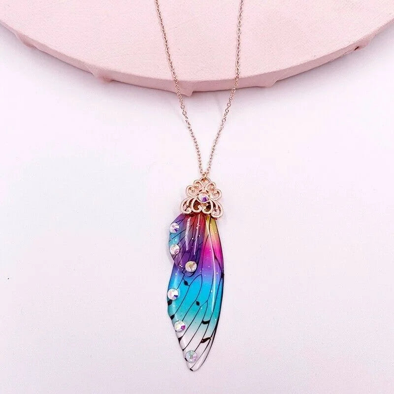 Fantasy Fairy Wings Necklaces
