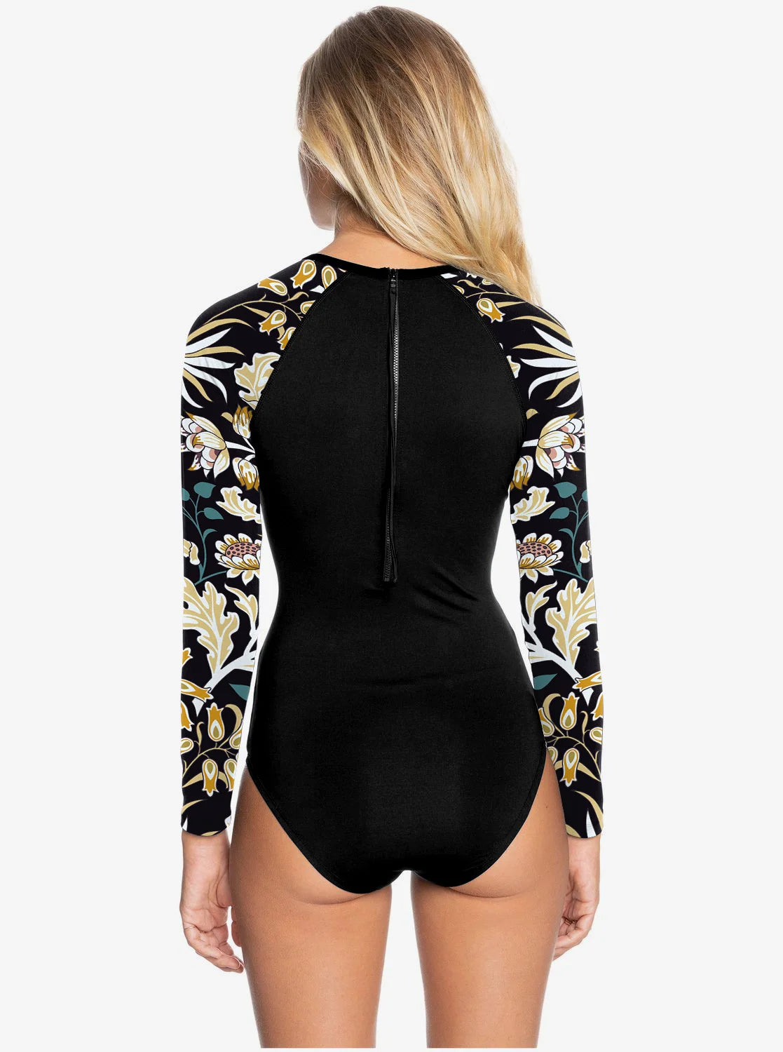 Long Sleeve Swimwear One-piece Surfing Swimsuit
