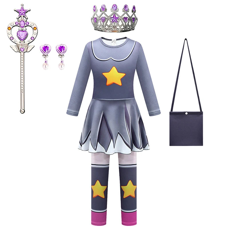 Adventure Game Bobi Time Lily Kids Clothes Halloween Cosplay Book Week Costumes Pretend Play
