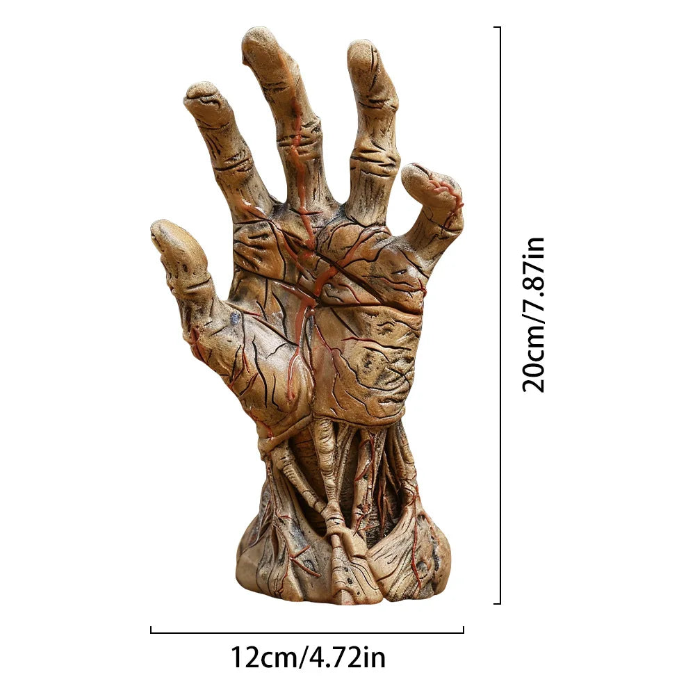 Halloween Resin Zombie Hand Decor Prop