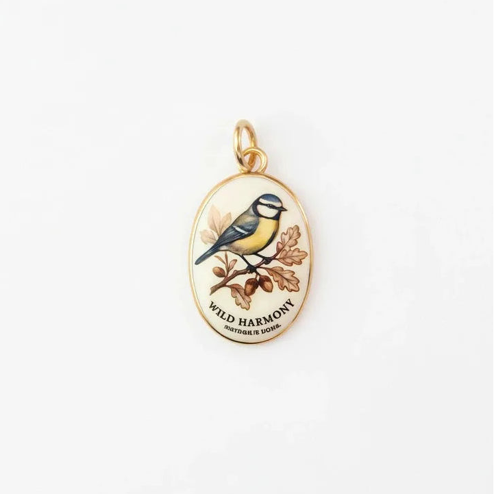 Woodlands Ceramic Pendant Charms DIY Jewellery Making