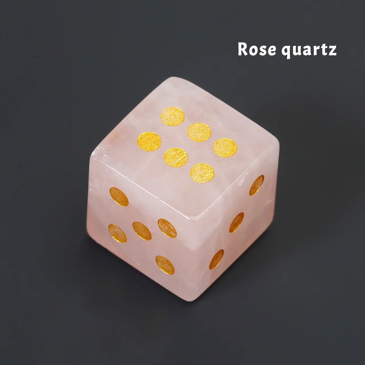 Natural Crystal Stone Lucky Dice
