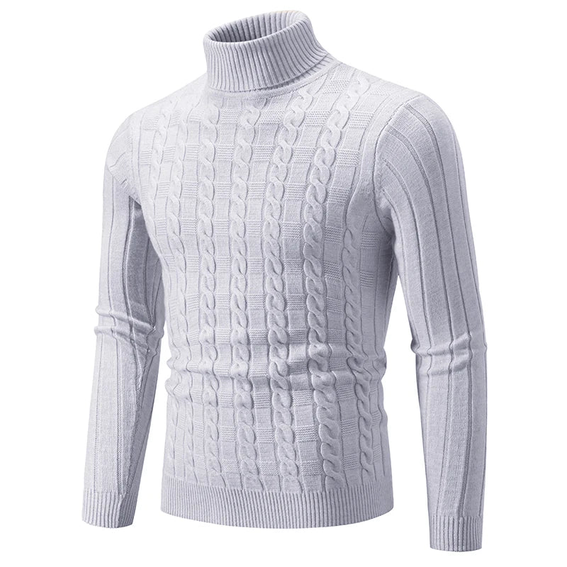 Woodsman Turtleneck Pullover Knit Sweater