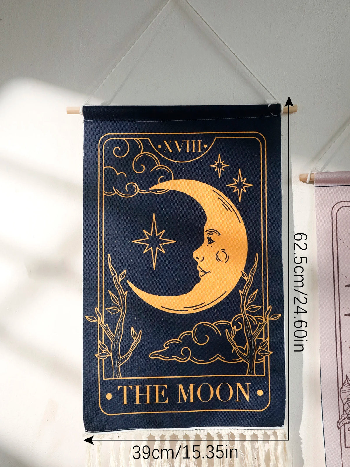 Sun Moon Tarot Tapestry Hanging Wall Decor