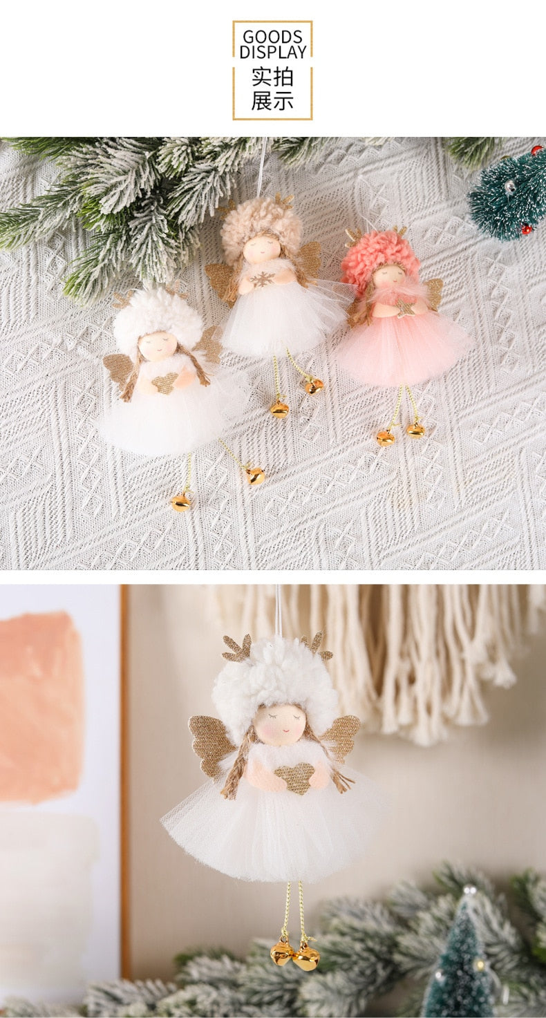 Christmas Angel Dolls Xmas Tree Ornament