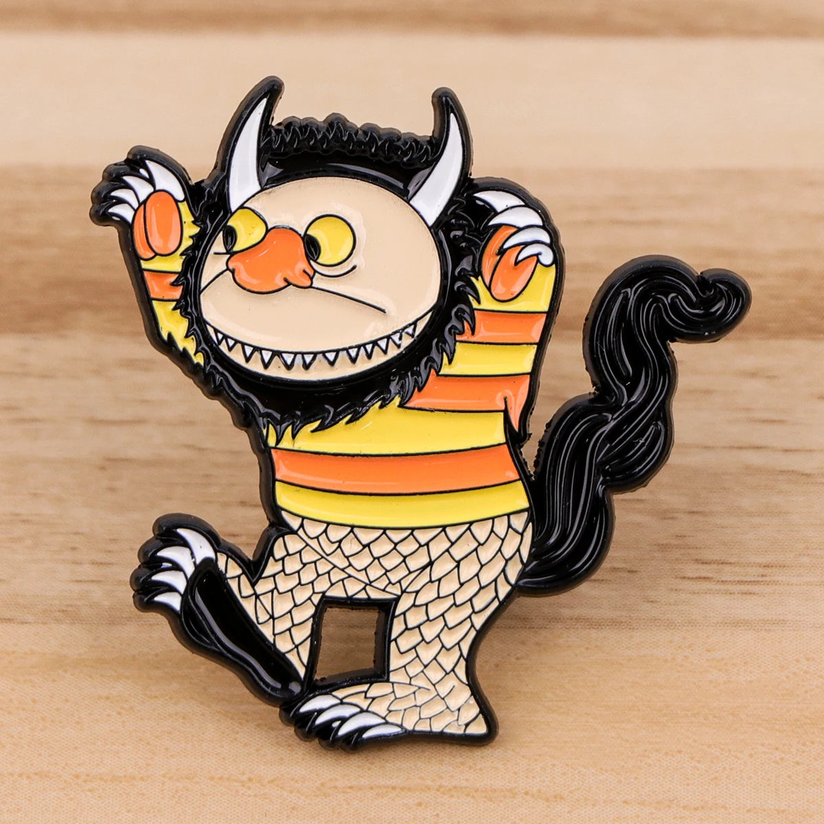 'Where the Wild Things Are' Enamel Pin Brooch Lapel Pins Badge