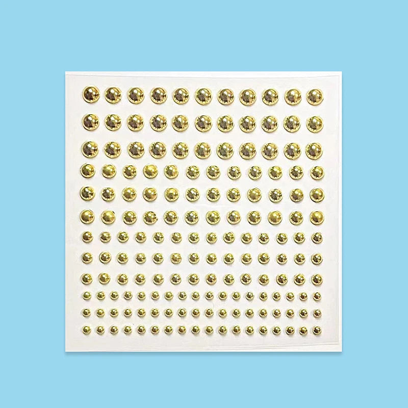 Fake Piercings Face Body Jewellery Stickers Nose Stud Self Adhesive Faux Studs