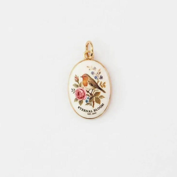 Woodlands Ceramic Pendant Charms DIY Jewellery Making