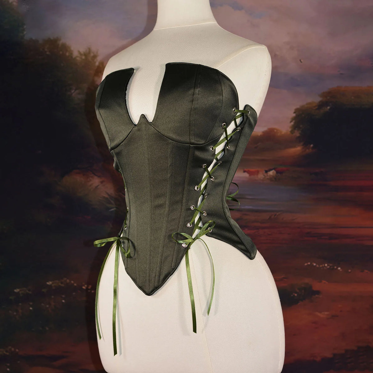Glindarella's Satin Corsets
