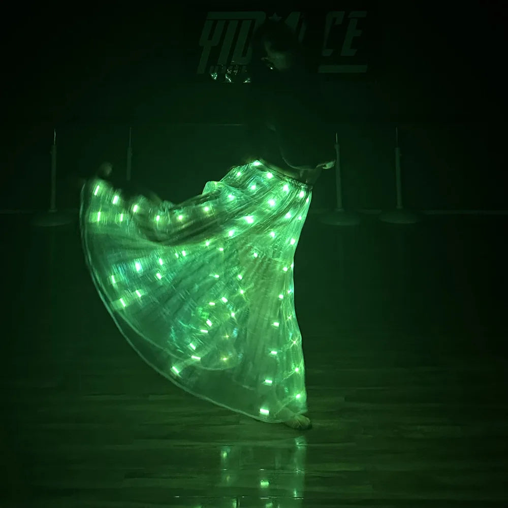 LED Light Up Party Skirt for Adults Dance Performance Wear