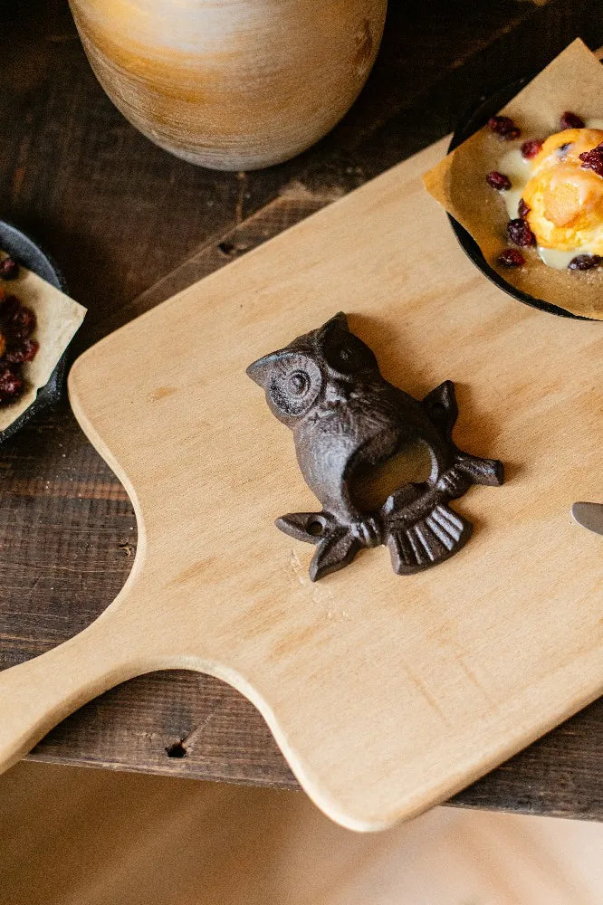 Woodland Owl Cast Iron Bottle Opener