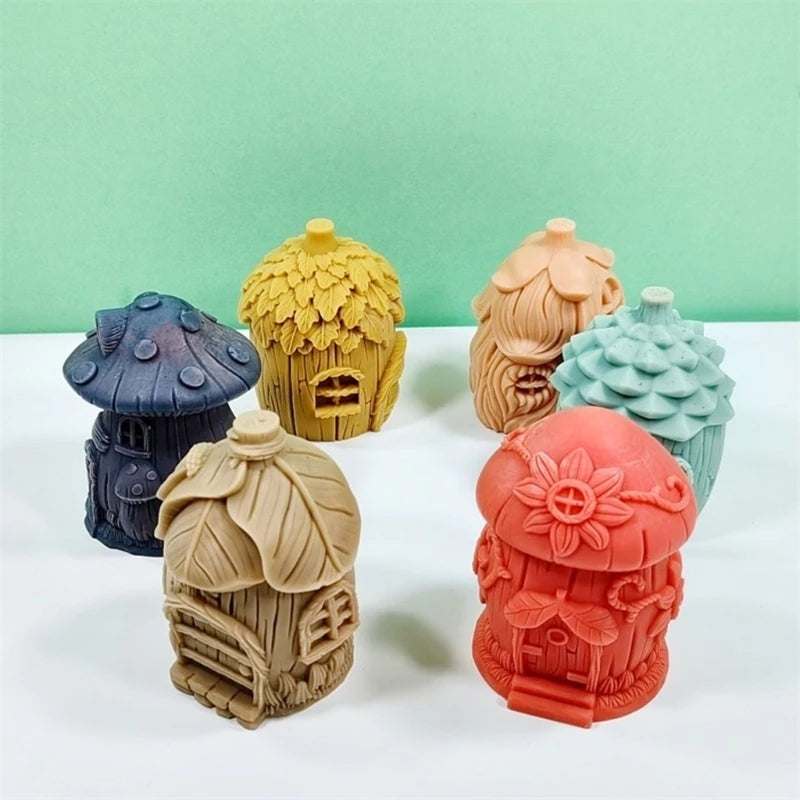 Fairy House Candle Making Silicone Moulds DIY Crafts