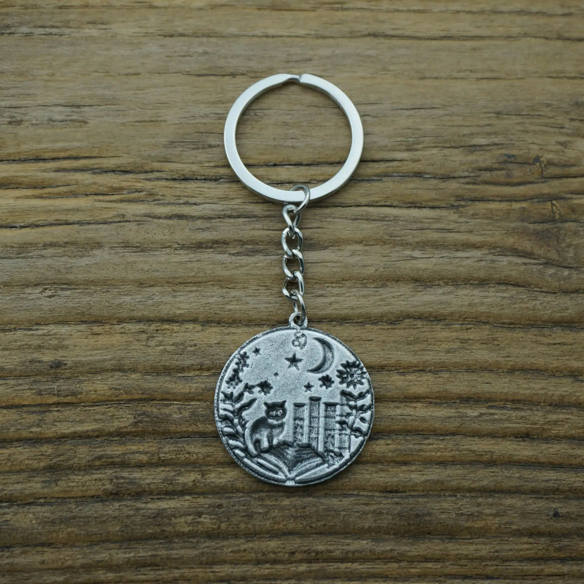 Witch's Library Keyring
