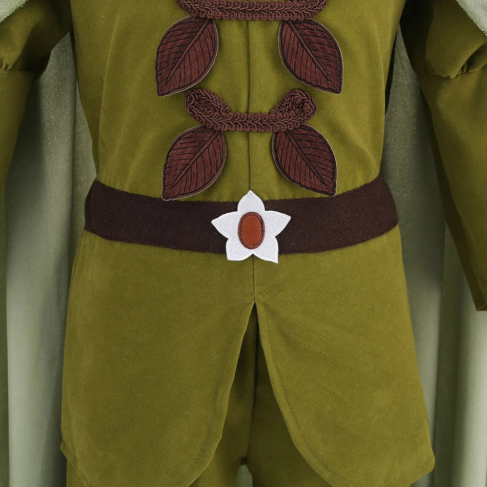 Frog Prince Naveen Boy Costume Tiana Cosplay