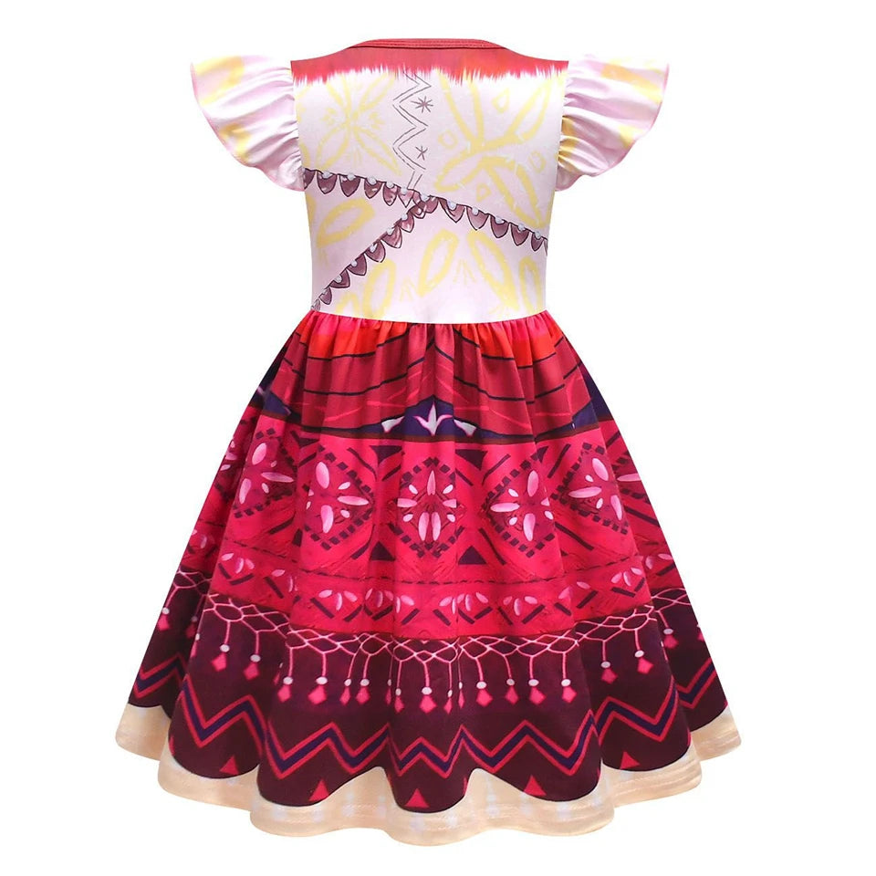 Princess Moana Little Girl Fancy Dress Halloween Cosplay Book Week Children's Costume