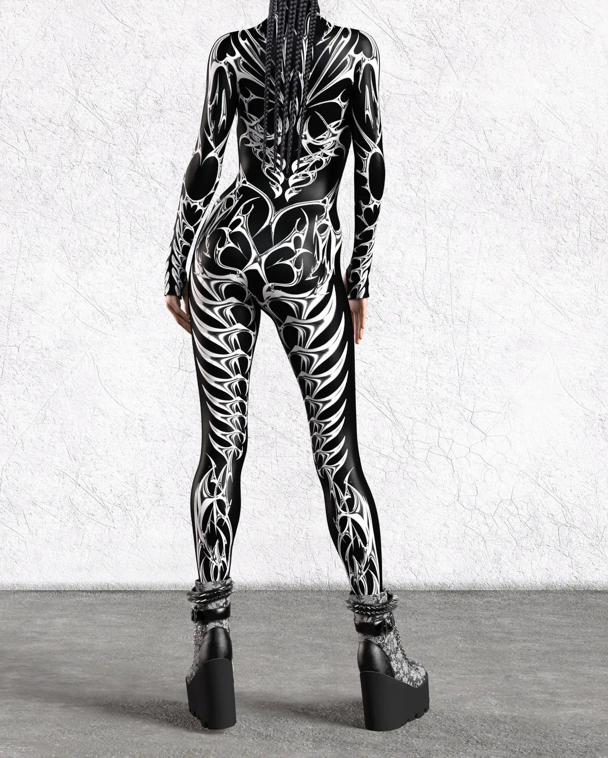 Multicolour Goddess Jumpsuit Cosplay Rave Festival Party Outfit