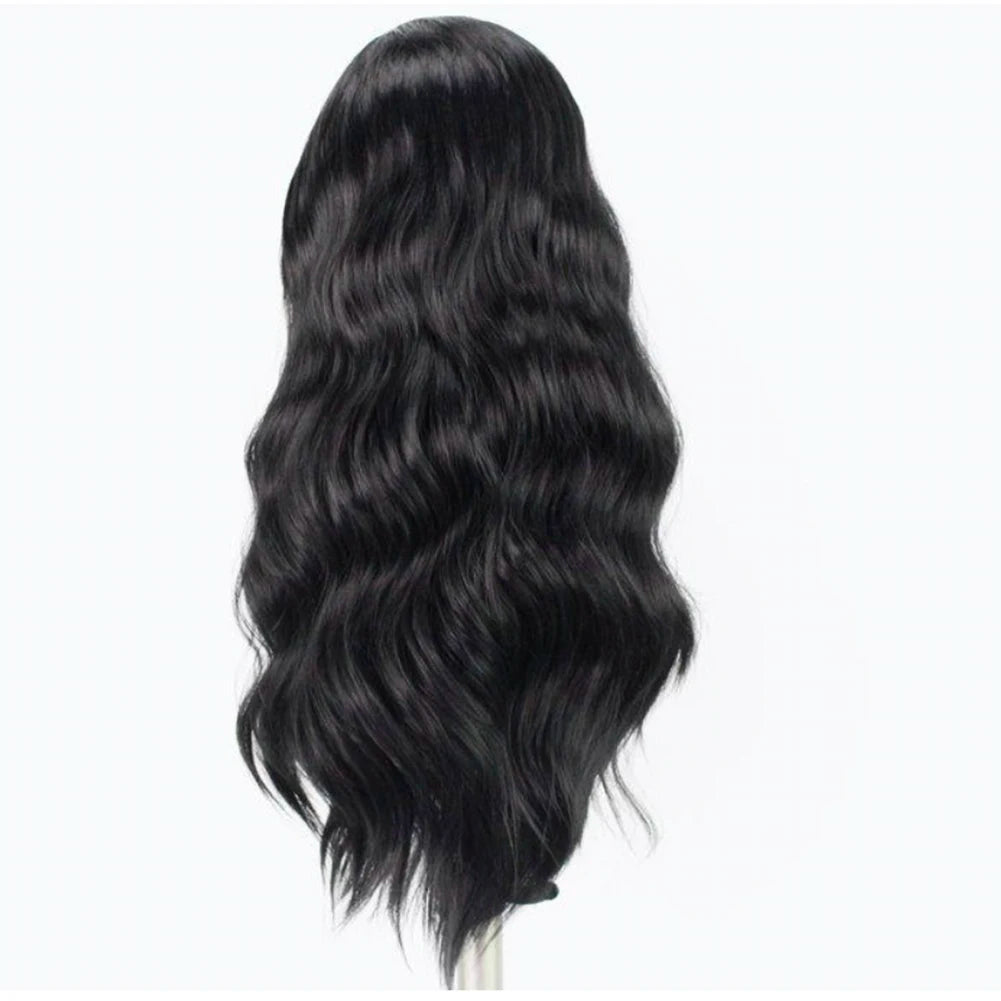 Long Soft Waves Wigs Side Part Soft Lace Front Wig Heat Resistant Fibre