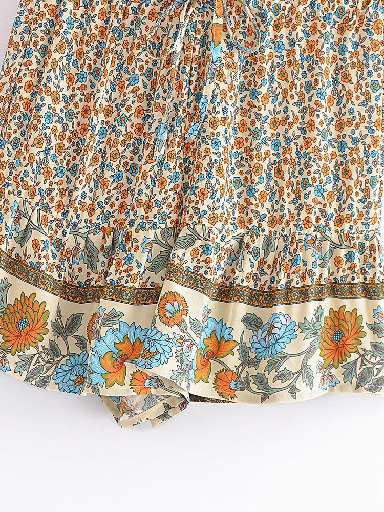 Lizzie's Boho Floral Print Happie Shorts