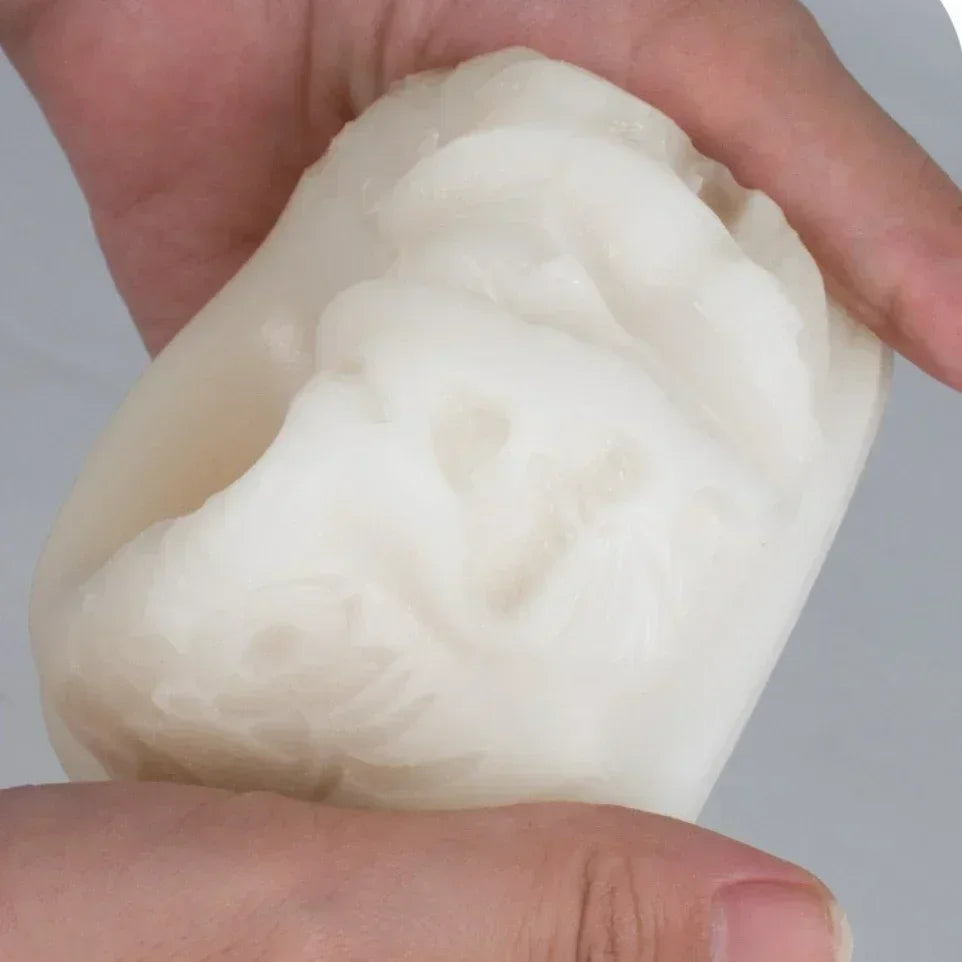 3D Easter Rabbit Relief Egg Silicone Mould Resin Candle Soap Plaster DIY Crafts