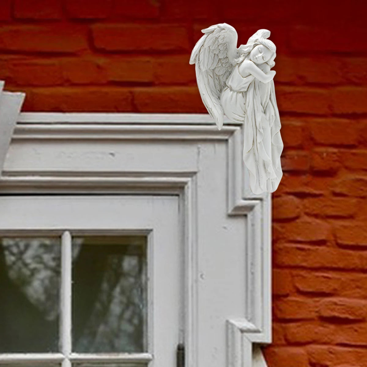 Angel Door Frame Ornament Resin Home Decor