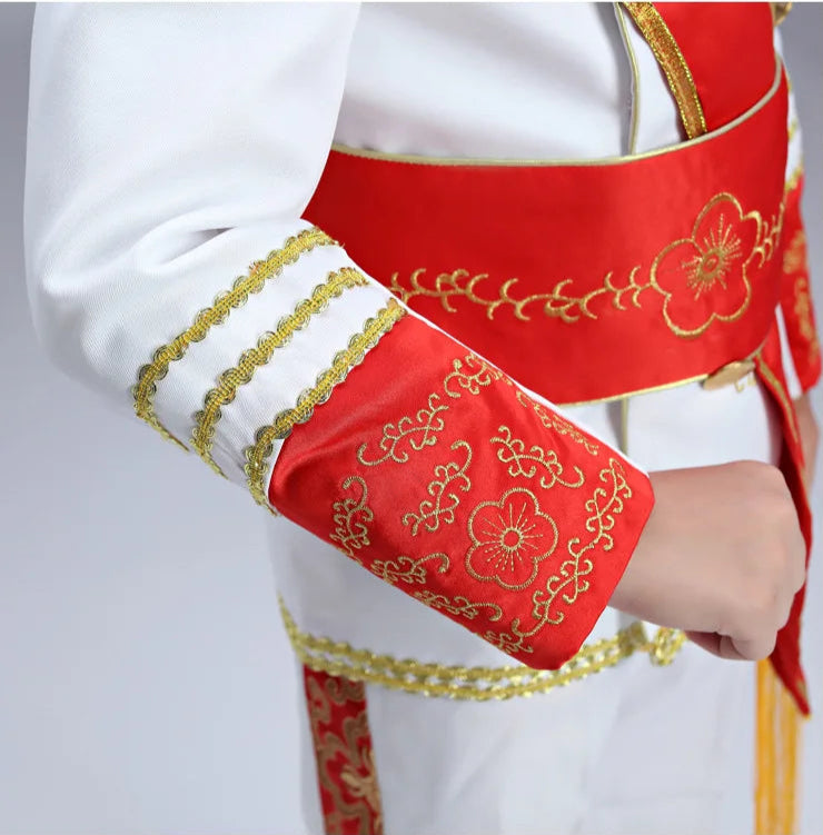 Royalty Prince Ceremonial English Military Jacket Costume Child Boys King Cosplay Fancy Dress