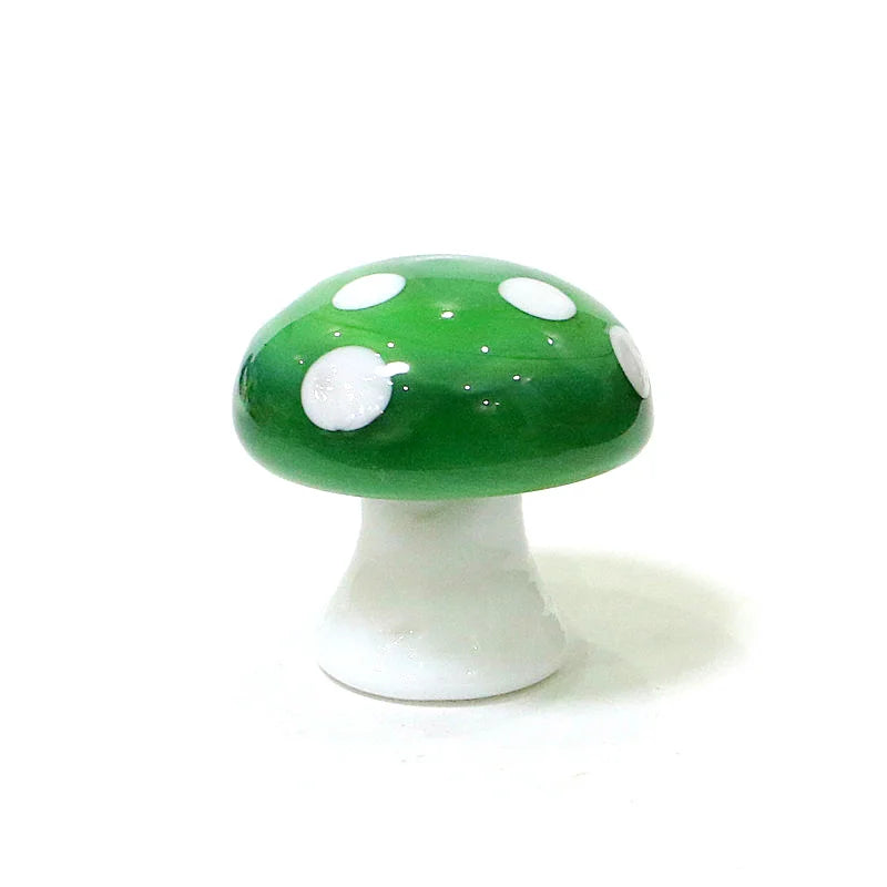 Murano Glass Mushroom Miniature Ornaments Home Decor
