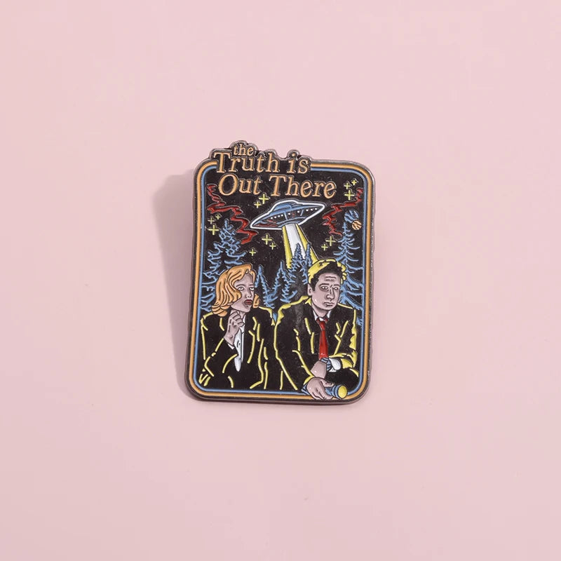 The Truth Is Out There Enamel Pin X-Files