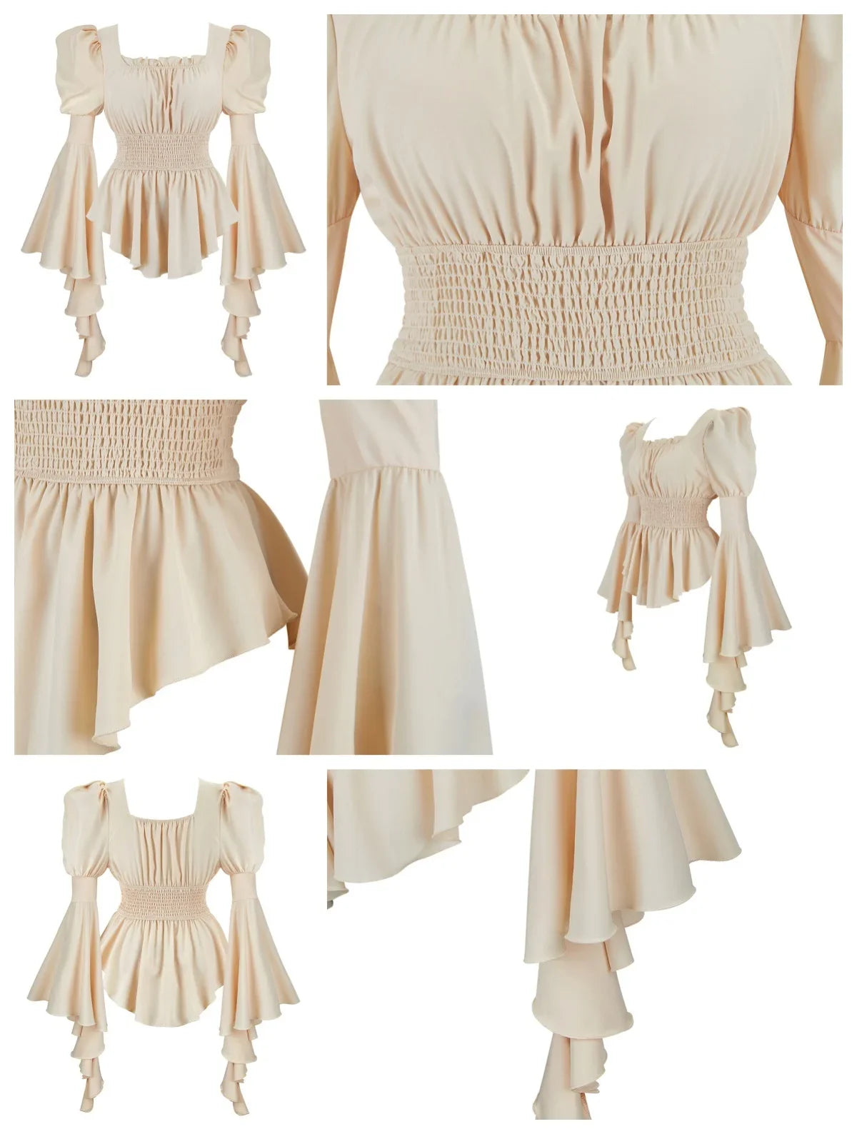Peasant Blouses Steampunk Renaissance Medieval Shirts